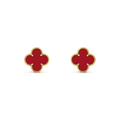 [Topon]CLOVER MINI 9.5MM CARNELIAN EARRINGS