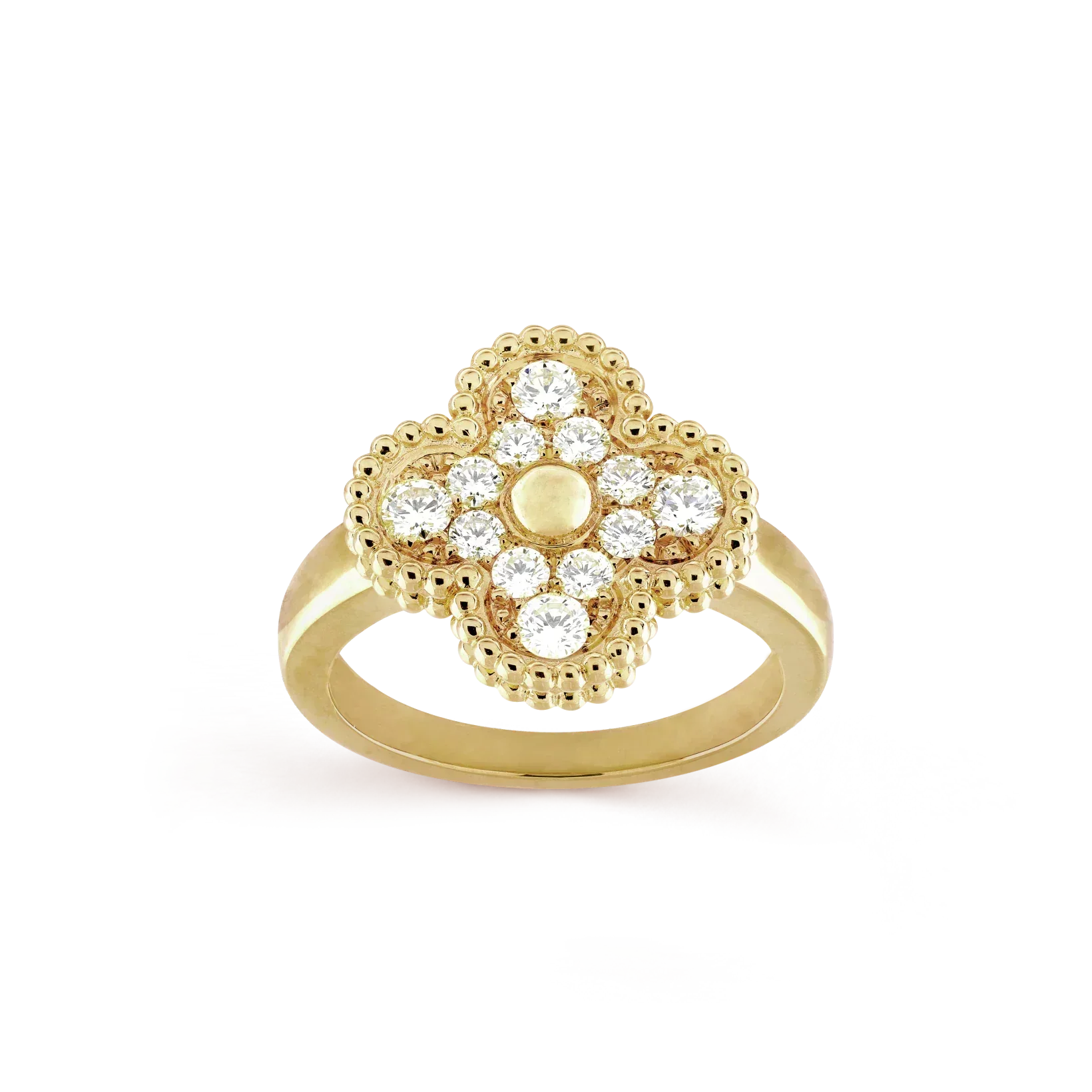 [BIJOUX]CLOVER DIAMOND RING