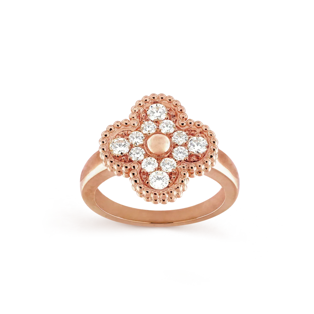 [BIJOUX]CLOVER DIAMOND RING