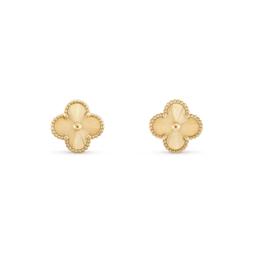 [Topon]CLOVER MINI 9.5MM LASER EARRINGS