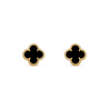 [Topon]CLOVER MINI 9.5MM BLACK MOP EARRINGS