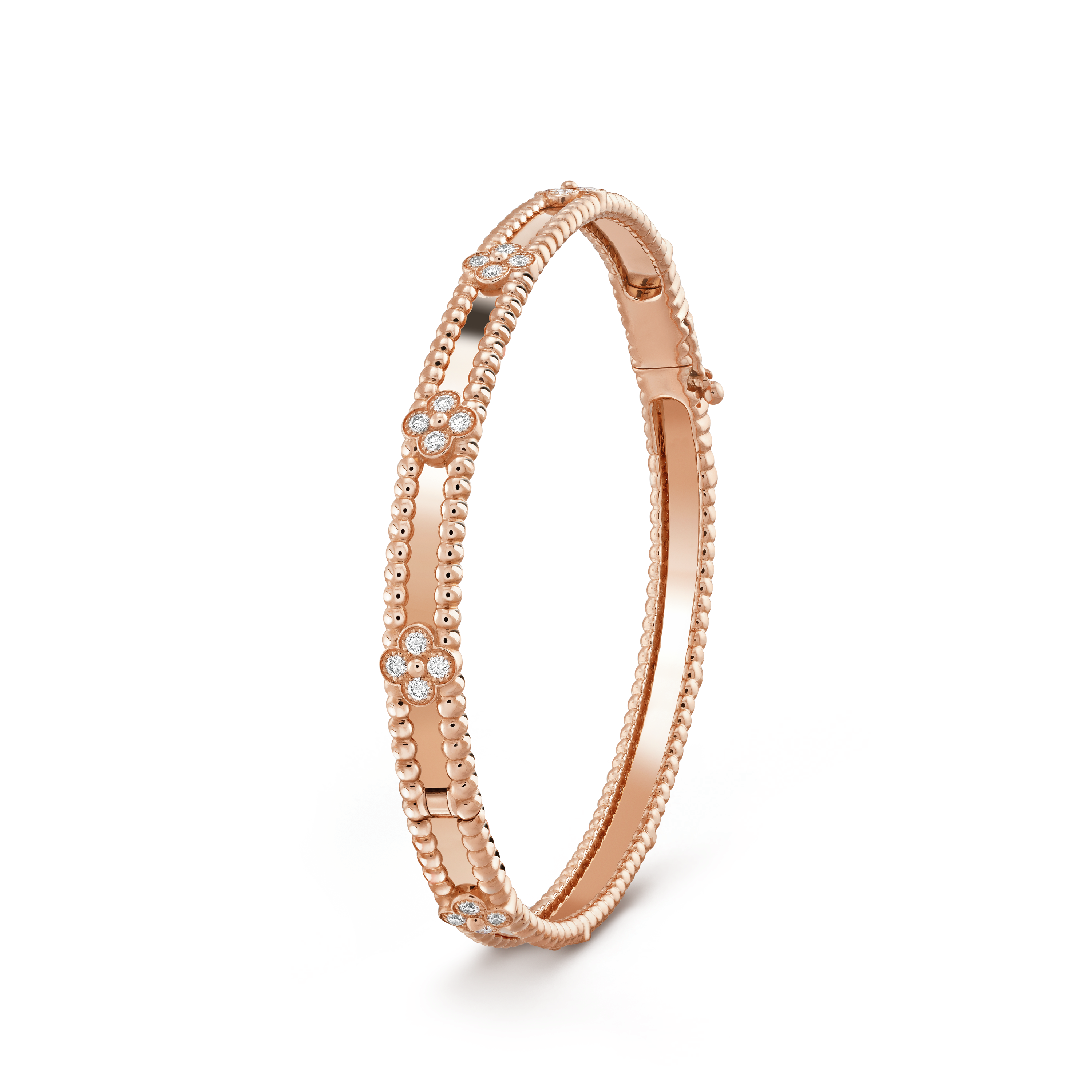 [BIJOUX]CLOVER BRACELET 4MM DIAMONDS
