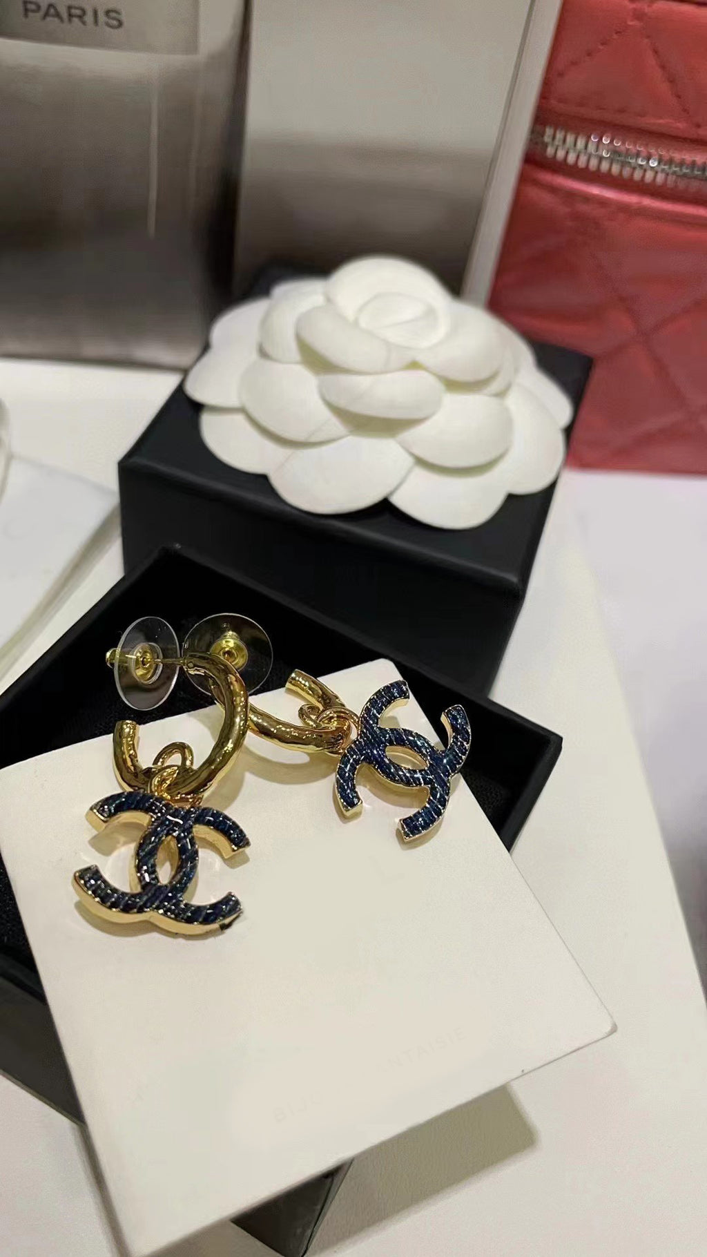 [Personnalisé] BOUCLES D'OREILLES PENDANTES CC