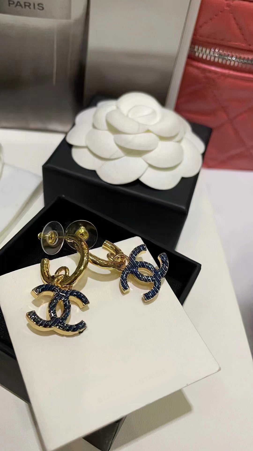 [Personnalisé] BOUCLES D'OREILLES PENDANTES CC