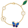 [Topon]LUCKY SPRING BUTTERFLY 5 MOTIF BRACELET