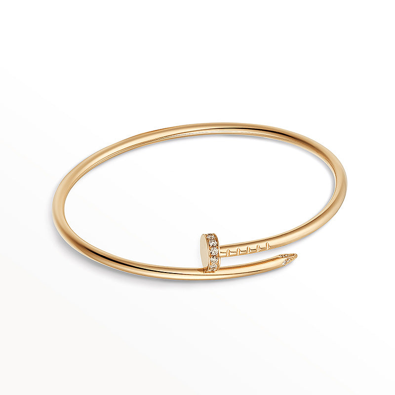 [BIJOUX]JUSTE BRACELET 2.5MM DIAMANTS