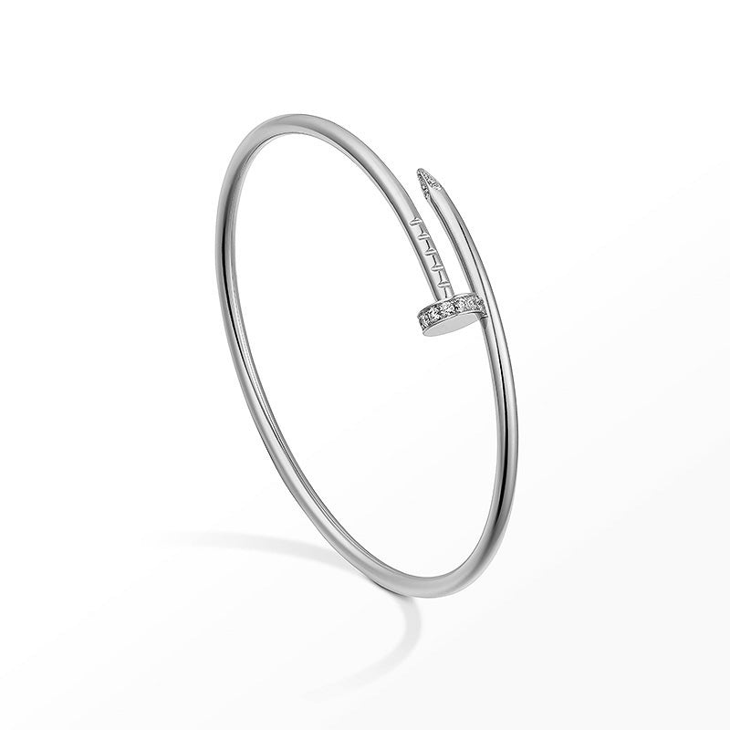 [BIJOUX]JUSTE BRACELET 2.5MM DIAMANTS