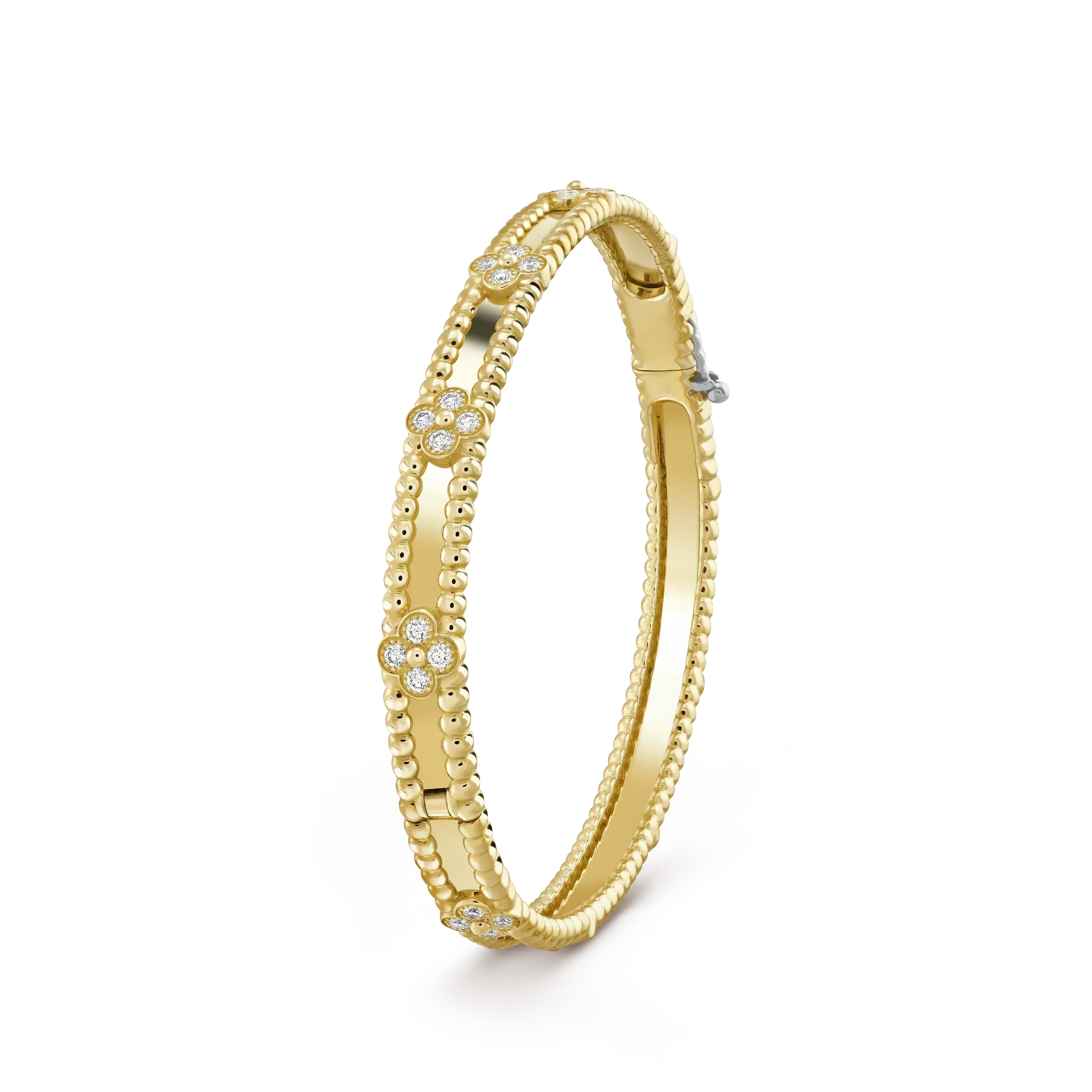 [BIJOUX]CLOVER BRACELET 4MM DIAMONDS