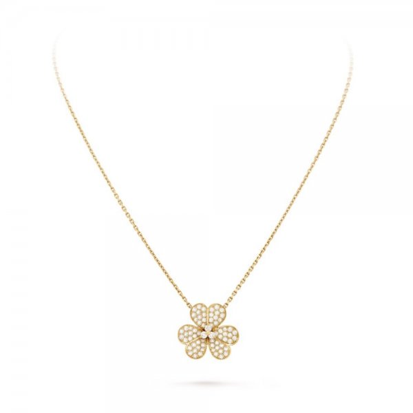 [Topon]FLOWER DIAMOND NECKLACE