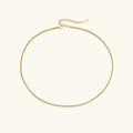 [Topon]Danica Box Chain Gold Necklace