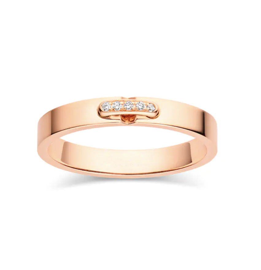 [BIJOUX]BAGUE ALLIANCE LIENS VIDENCE DIAMANT 3MM