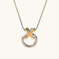 [Topon]Mirabelle Ring Knot Necklace