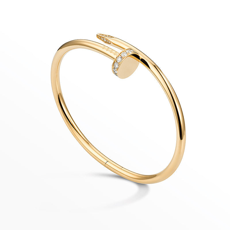 [BIJOUX]JUSTE BRACELET 3.5MM DIAMANTS
