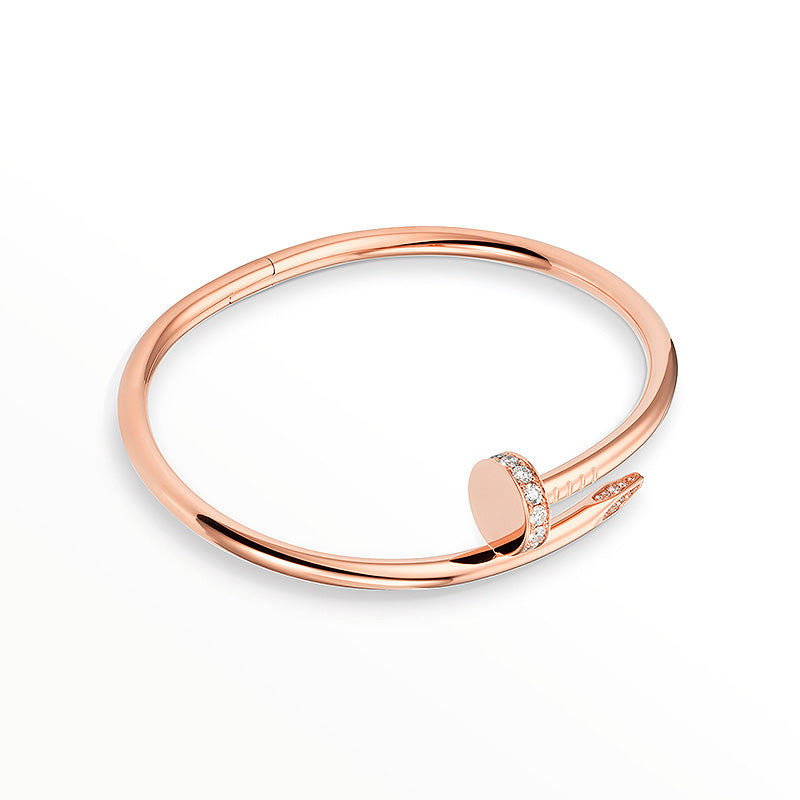 [BIJOUX]JUSTE BRACELET 3.5MM DIAMANTS