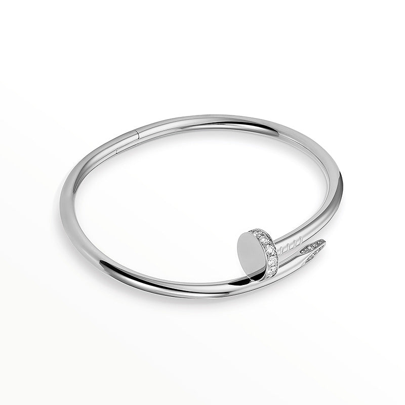 [BIJOUX]JUSTE BRACELET 3.5MM DIAMANTS