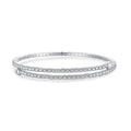 [Goodv]Bracelet tendance rond avec rangée de diamants