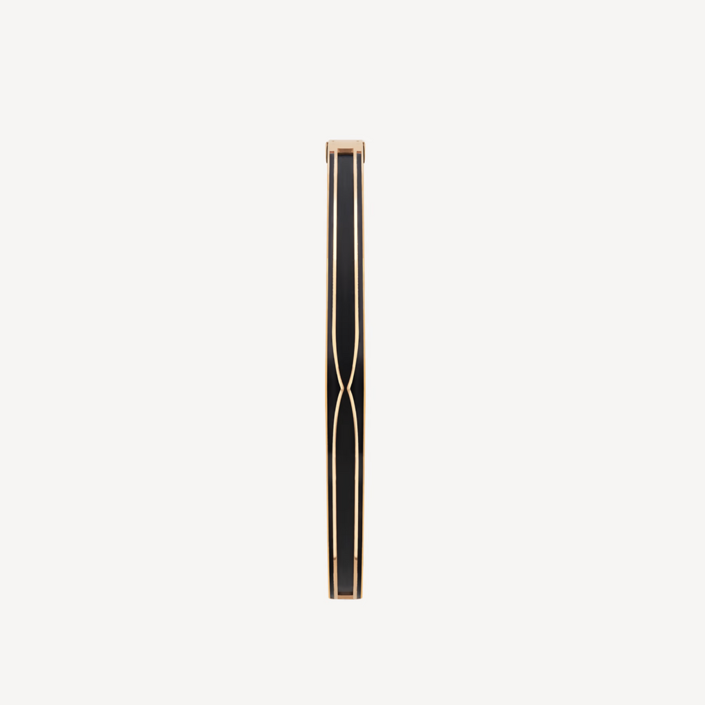 [BIJOUX]ZERO 1 PINK GOLD WITH MATTE BLACK CERAMIC BRACELET
