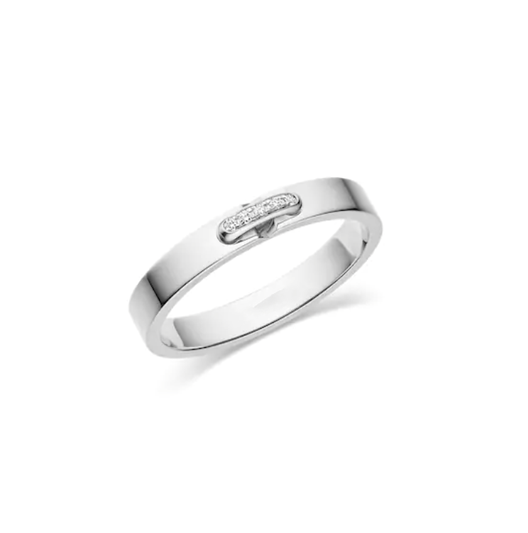 [BIJOUX]BAGUE ALLIANCE LIENS VIDENCE DIAMANT 3MM