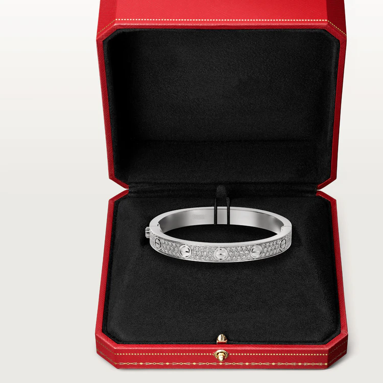 [BIJOUX] BRACELET LOVE 6,1MM PAVÉ DIAMANTS 