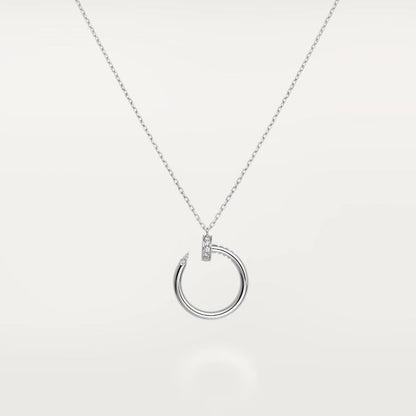 [BIJOUX]JUSTE NECKLACE SILVER