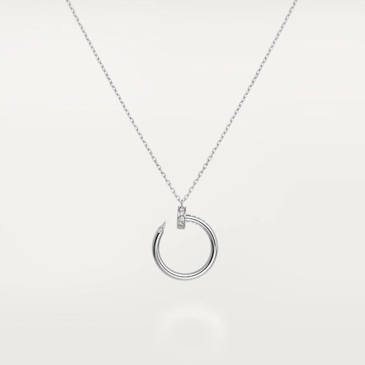 [BIJOUX]JUSTE NECKLACE SILVER
