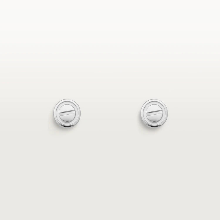 [BIJOUX]BOUCLES D'OREILLES LOVE ARGENT 7.2MM