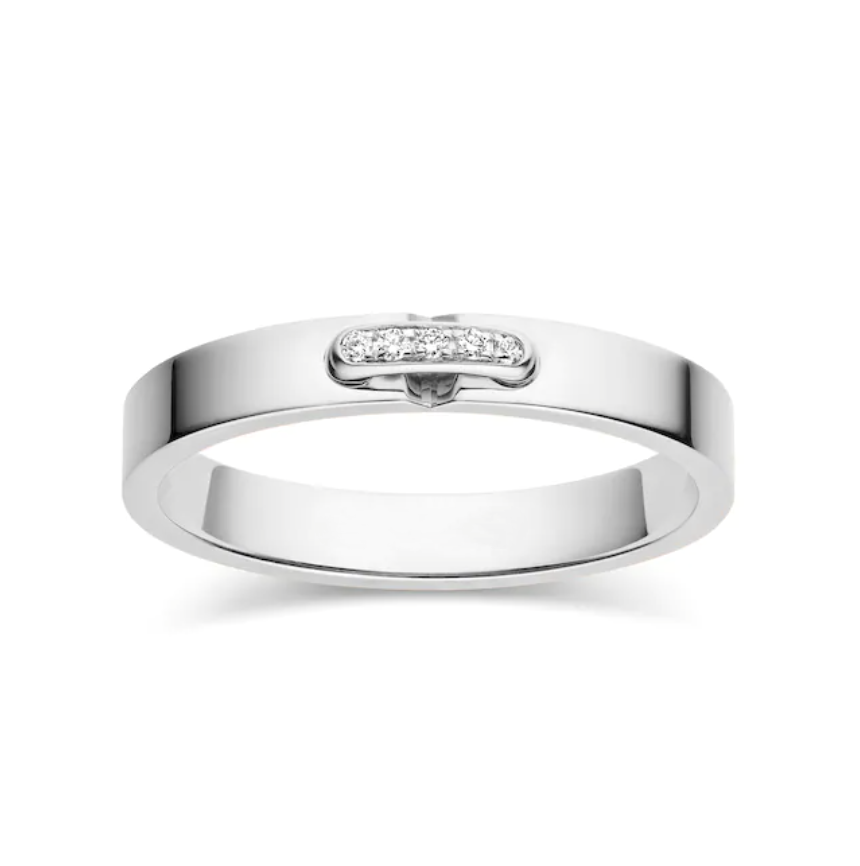 [BIJOUX]BAGUE ALLIANCE LIENS VIDENCE DIAMANT 3MM