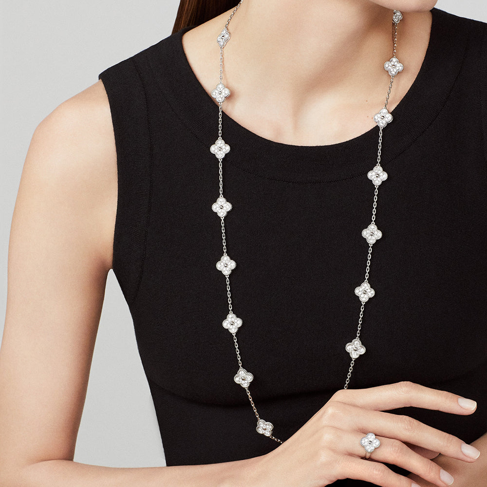 [BIJOUX]CLOVER 20 MOTIFS LASER ARGENT