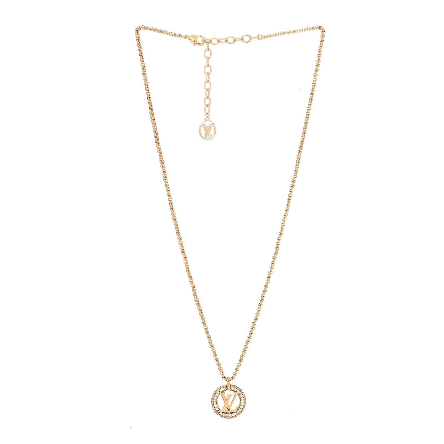 [BIJOUX]BY NIGHT DIAMOND PAVED NECKLACE