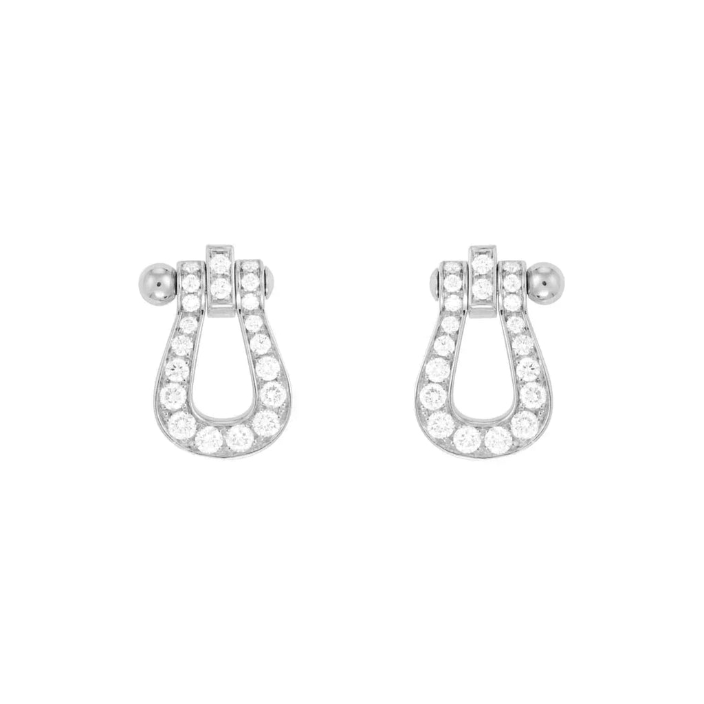 [BIJOUX]BOUCLES D'OREILLES CLOUS FORCE 10 FULL DIAMOND MINI MODELE