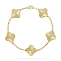 [Topon] CLOVER 5 MOTIF LASER BRACELET COLLECTION