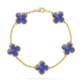 [Topon]CLOVER 5 MOTIF BLUE VEINS BRACELET COLLECTION