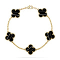 [Topon] CLOVER 5 MOTIF PULSAR STONE BRACELET COLLECTION