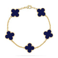 [Topon]CLOVER 5 MOTIF LAPIS LAZULI BRACELET COLLECTION