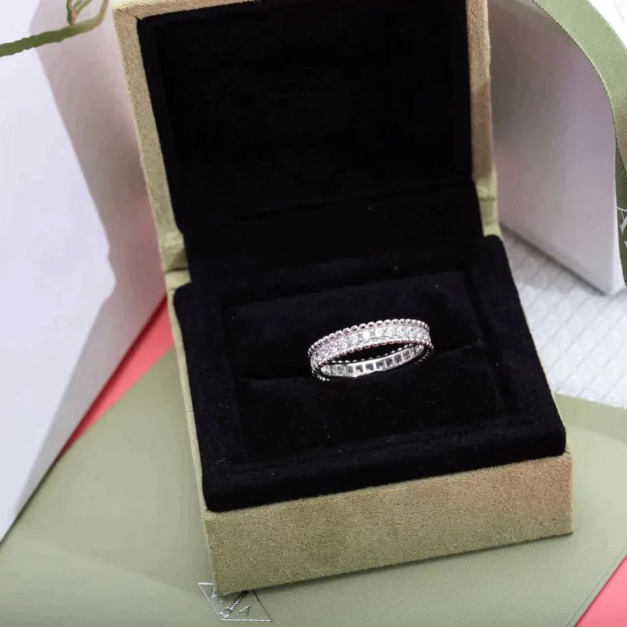 [BIJOUX]PERLEE DIAMOND SILVER RING