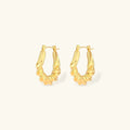 [Topon]Adaline Twist Hoop Earrings