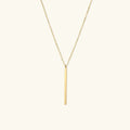 [Topon]Allison Gold Bar Necklace