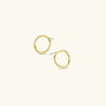 [Topon]Aureole Gold Earrings