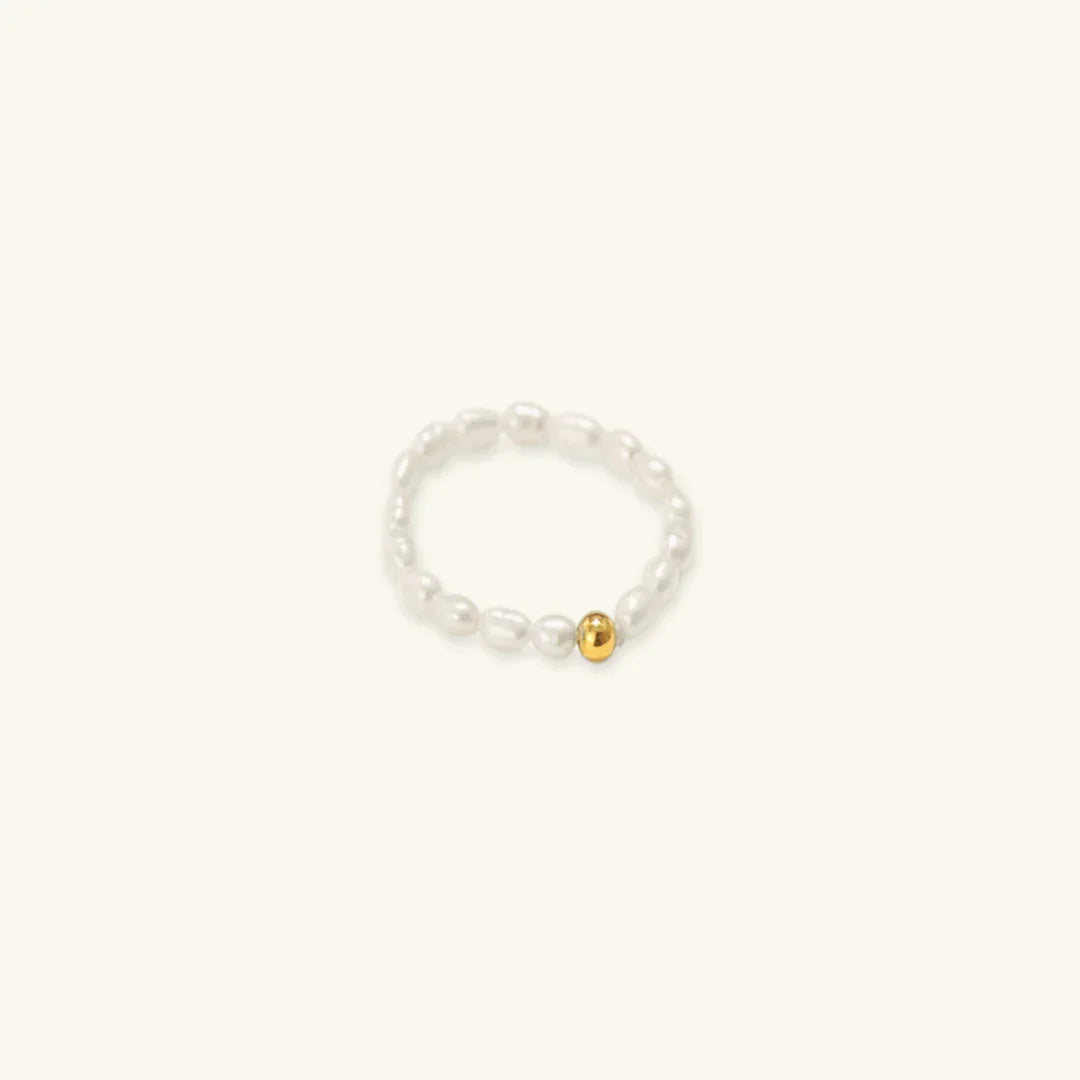 [Topon]Aurora Pearl Band Ring