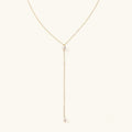 [Topon]Beatrice Pearl Tassel Necklace