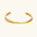 [Topon]Rianne Layered Gold Bangle