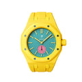 Oak Pop Exclusive Yellow Silicone Strap