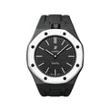 Oak Pop Exclusive Black Silicone Strap