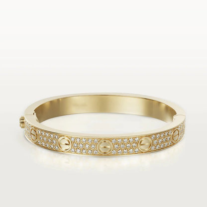 [BIJOUX] BRACELET LOVE 6,1MM PAVÉ DIAMANTS 