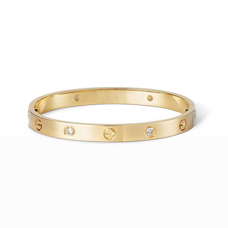 [Topon]LOVE BRACELET 6.1MM 4 DIAMONDS