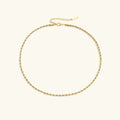 [Topon]Bianca Rope Chain Gold Necklace