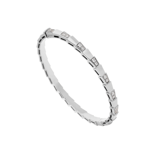[BIJOUX]SERPENTI BRACELET SILVER DIAMOND
