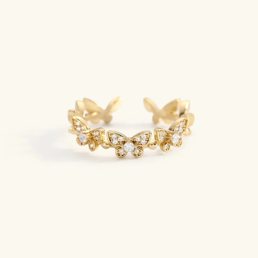 [Topon]Colleen Butterfly Gold Ring