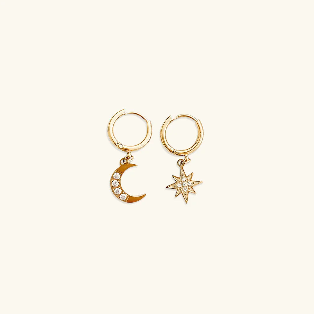 [Topon]Cosmia Gold Earrings