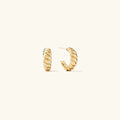 [Topon]Croissant Arc Earrings